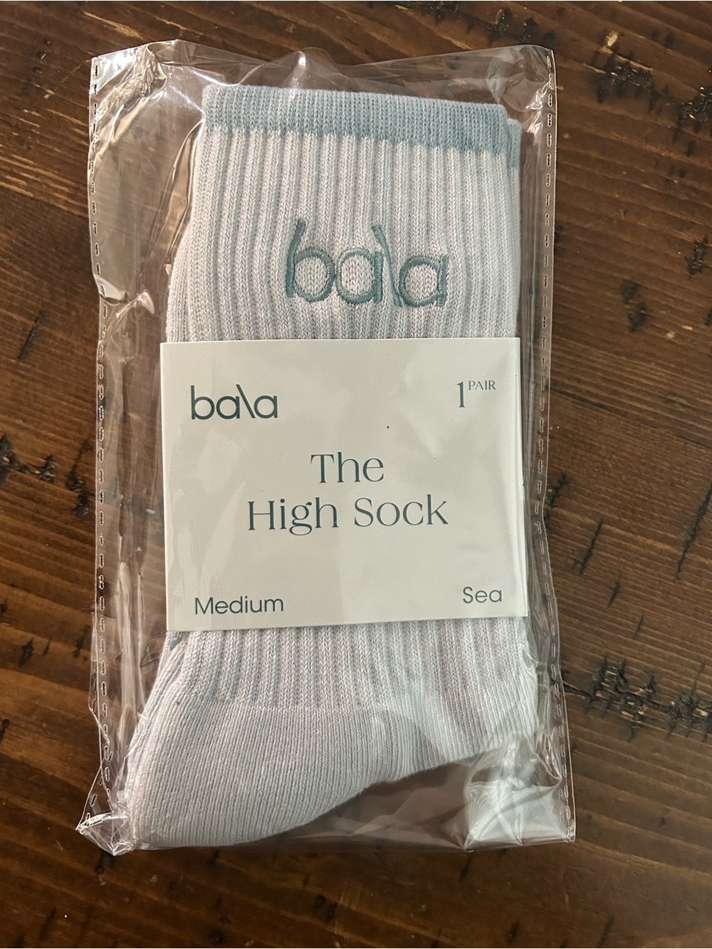 Bala The High Sock in Sea (Size Medium)